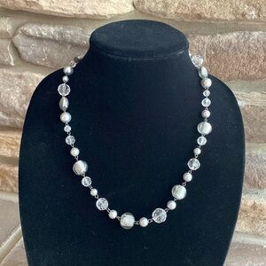 White House Black Market Long Beaded Necklace
